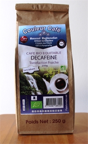 Café décaféiné